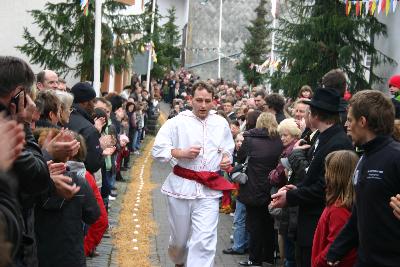 Dirk Schifferings kurz nach dem Start